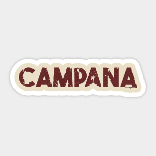 Campana, Durango Vintage Sticker